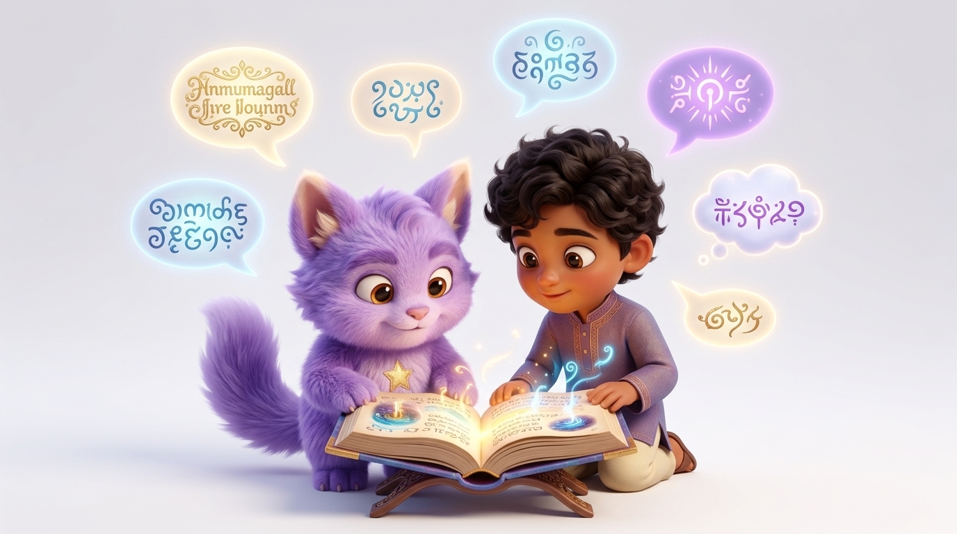 Reading magical stories in native languages